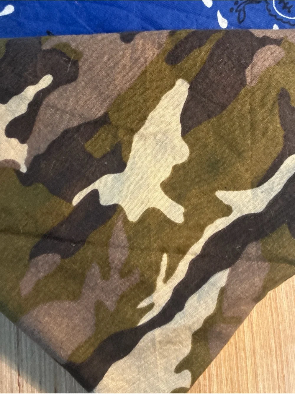 Bandana Pack — Red, Blue, and Camo handkerchief